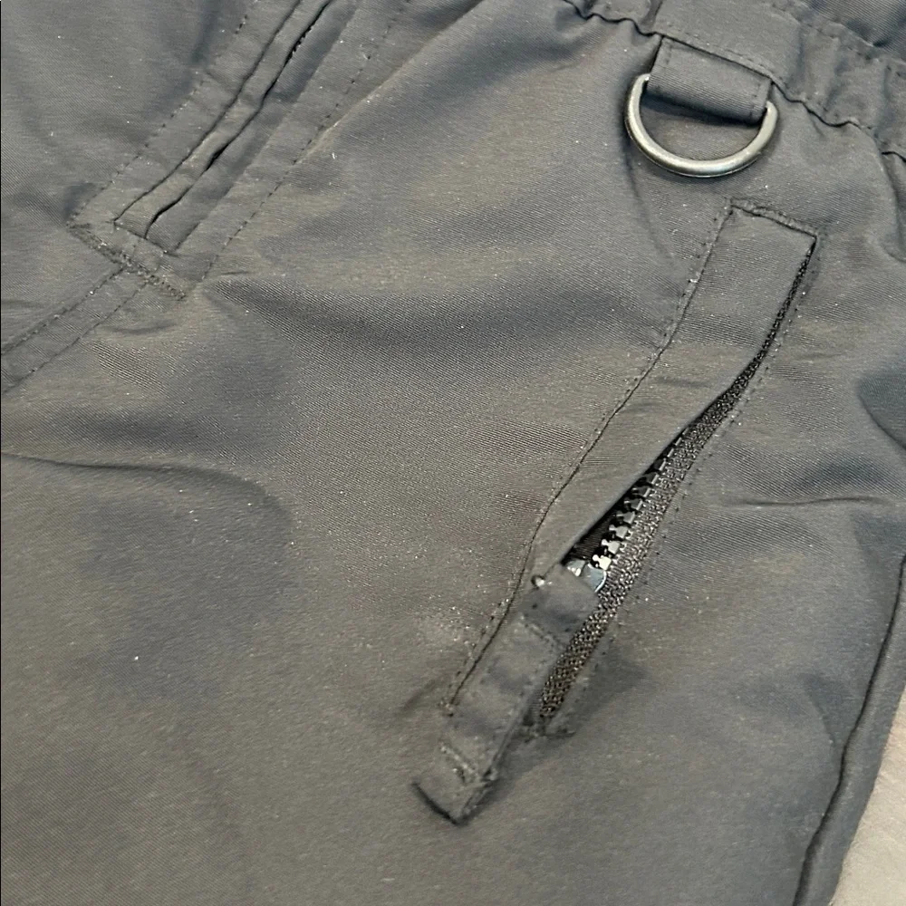 Toughskins Black Snow Bib.